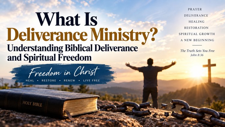 What Is Deliverance Ministry? Understanding Biblical Deliverance and Spiritual Freedom